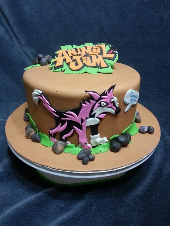 Animal jam 8 birthday cake code 2017